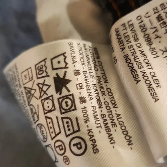 â¤ď¸ LEVI'S VINTAGE INSPIRED DENIM OVERALLS/ SHORTALLS, XL - Picture 9 of 13